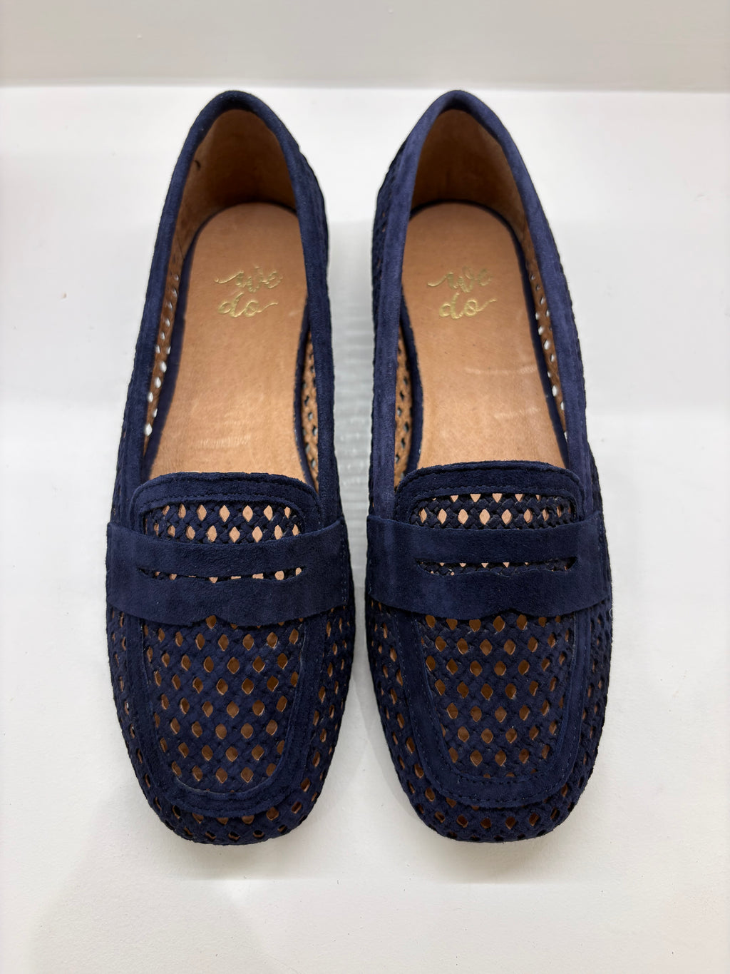 Mocassins WEDO Suède marine