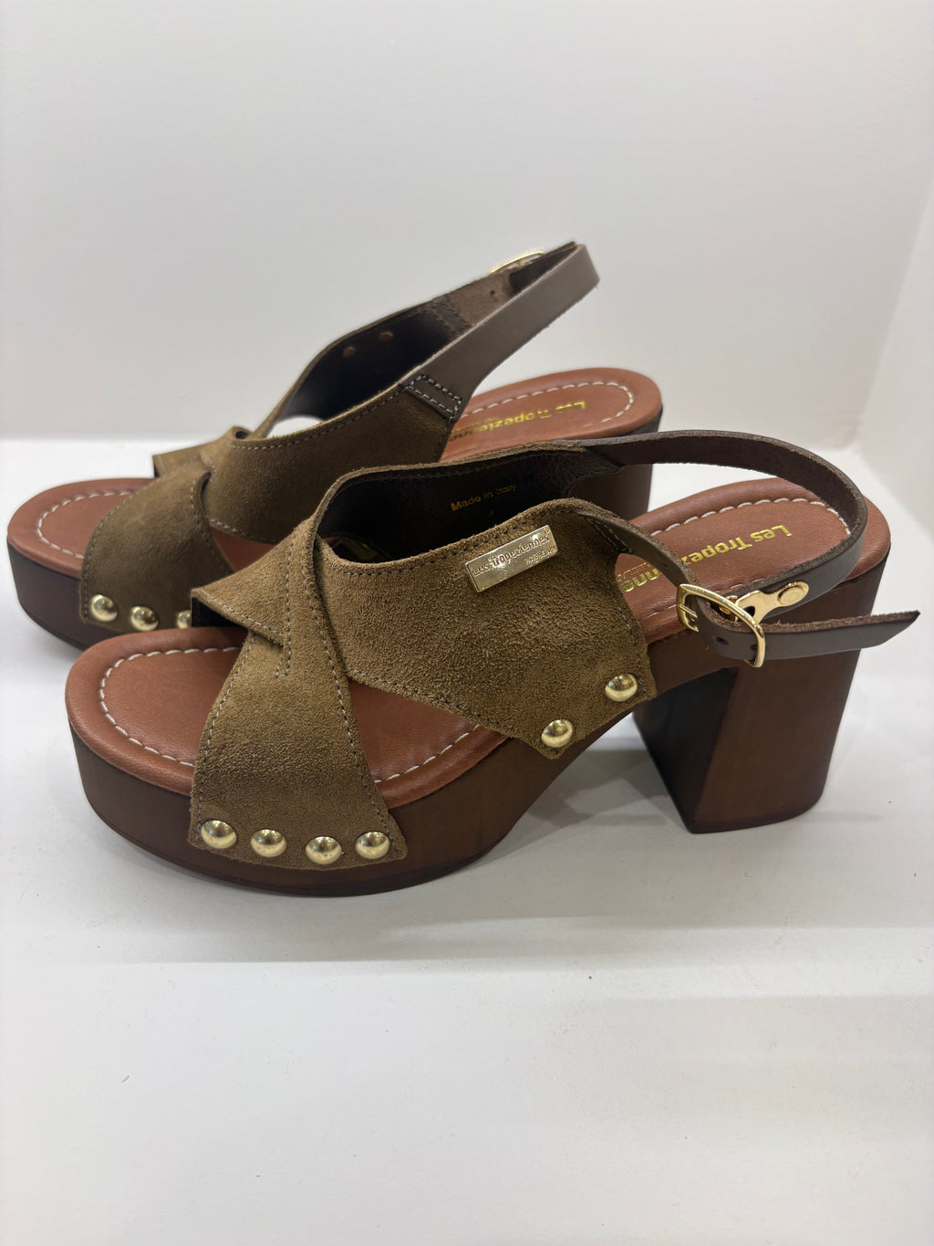 Sandales à talons LES TROPEZIENNES Kaki