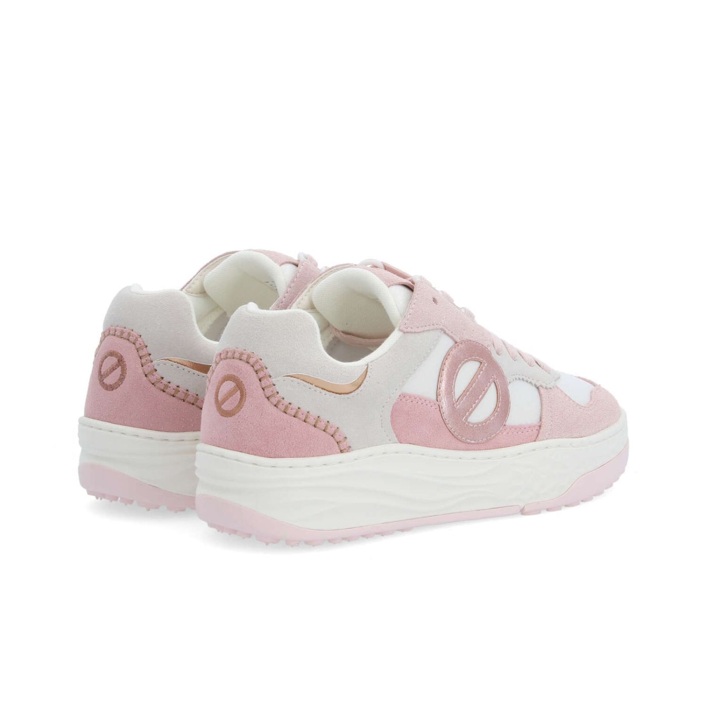 Basket NO NAME TYLER COURT W
BLANC/ROSE