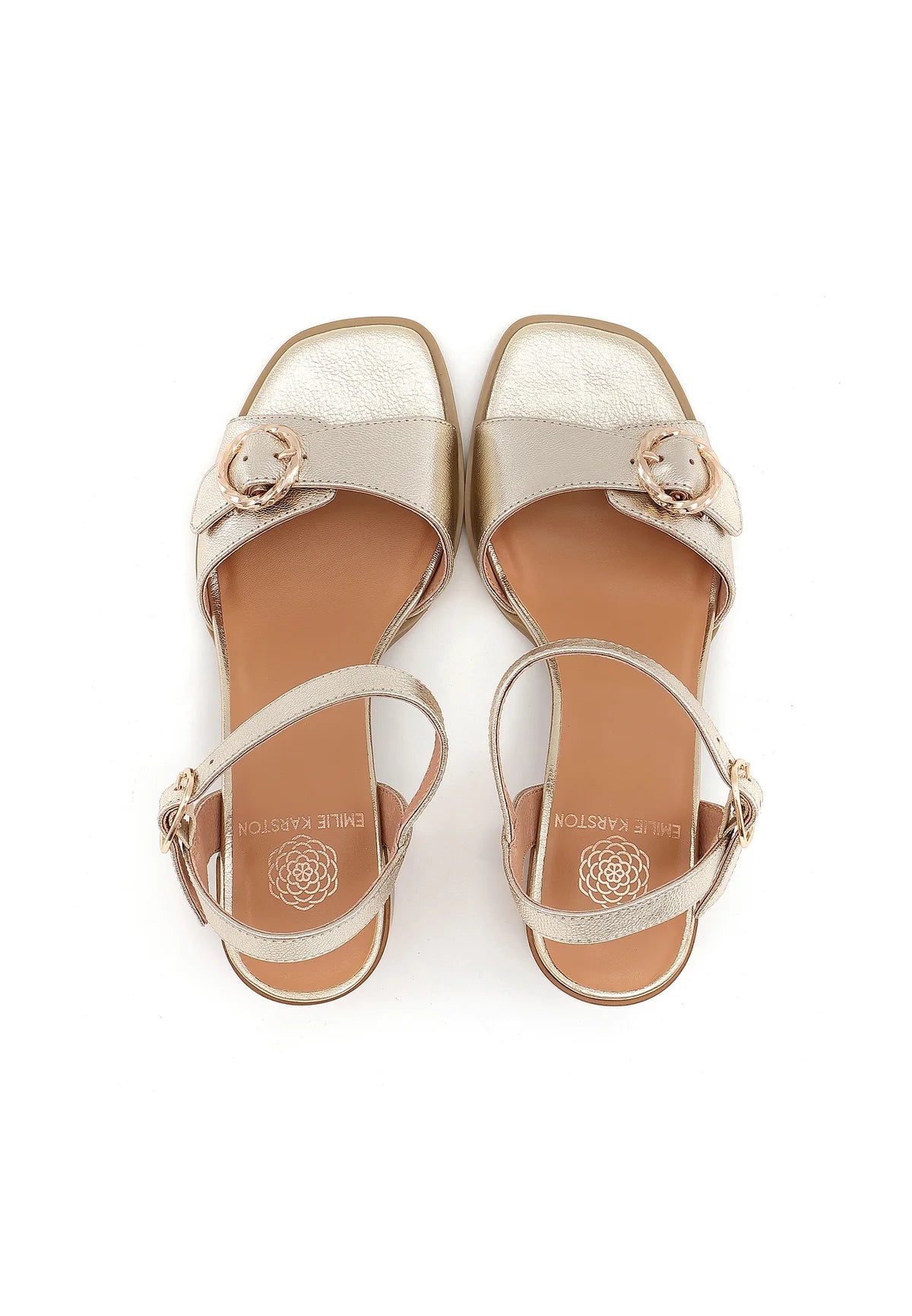 Sandales ÉMILIE KARSTON Brooke Platine