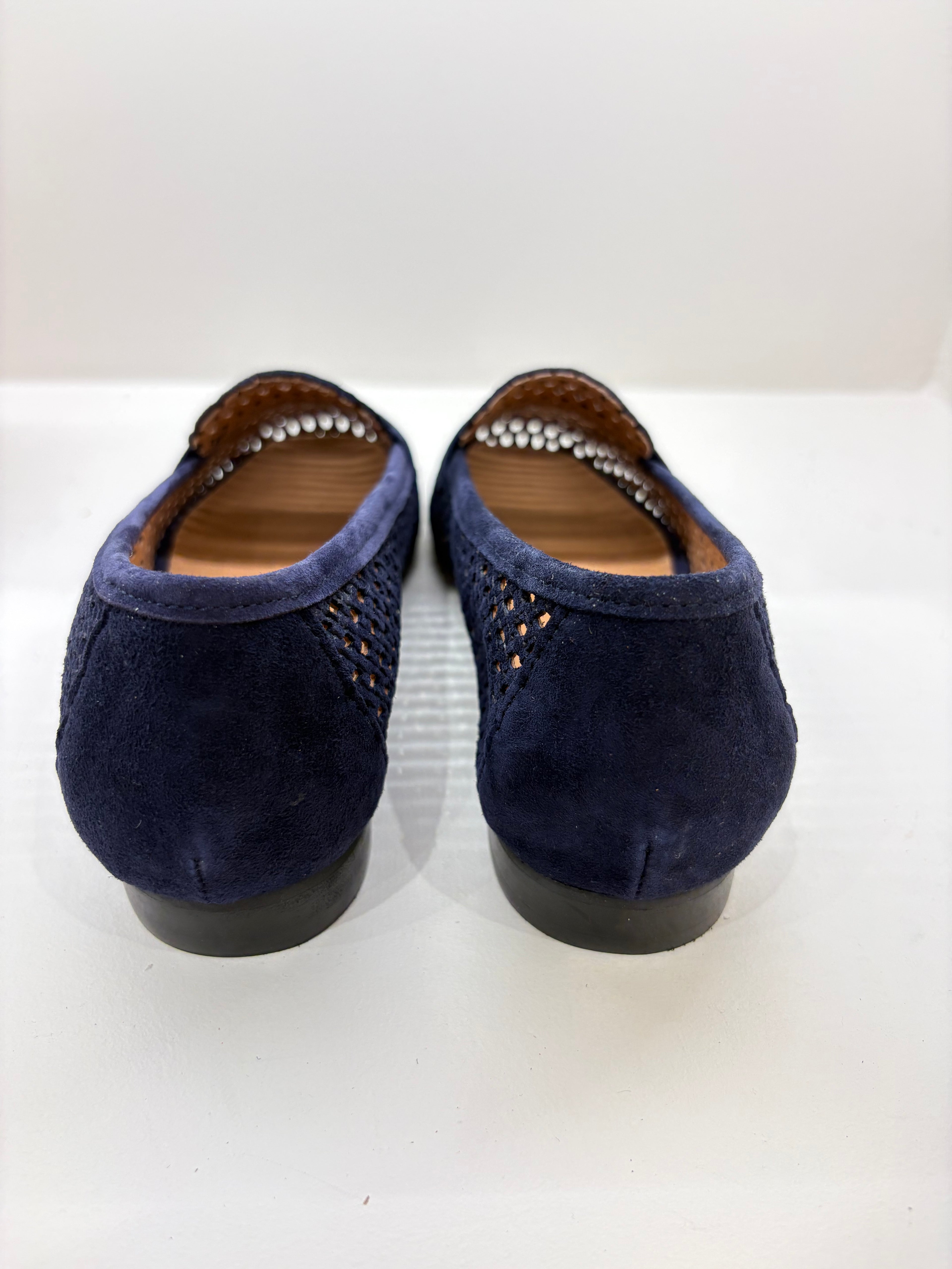 Mocassins WEDO Suède marine