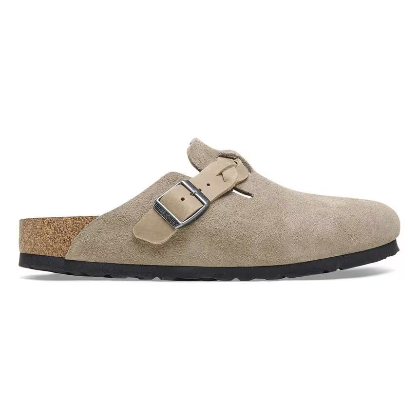 Sabots BIRKENSTOCK Boston Braided Taupe