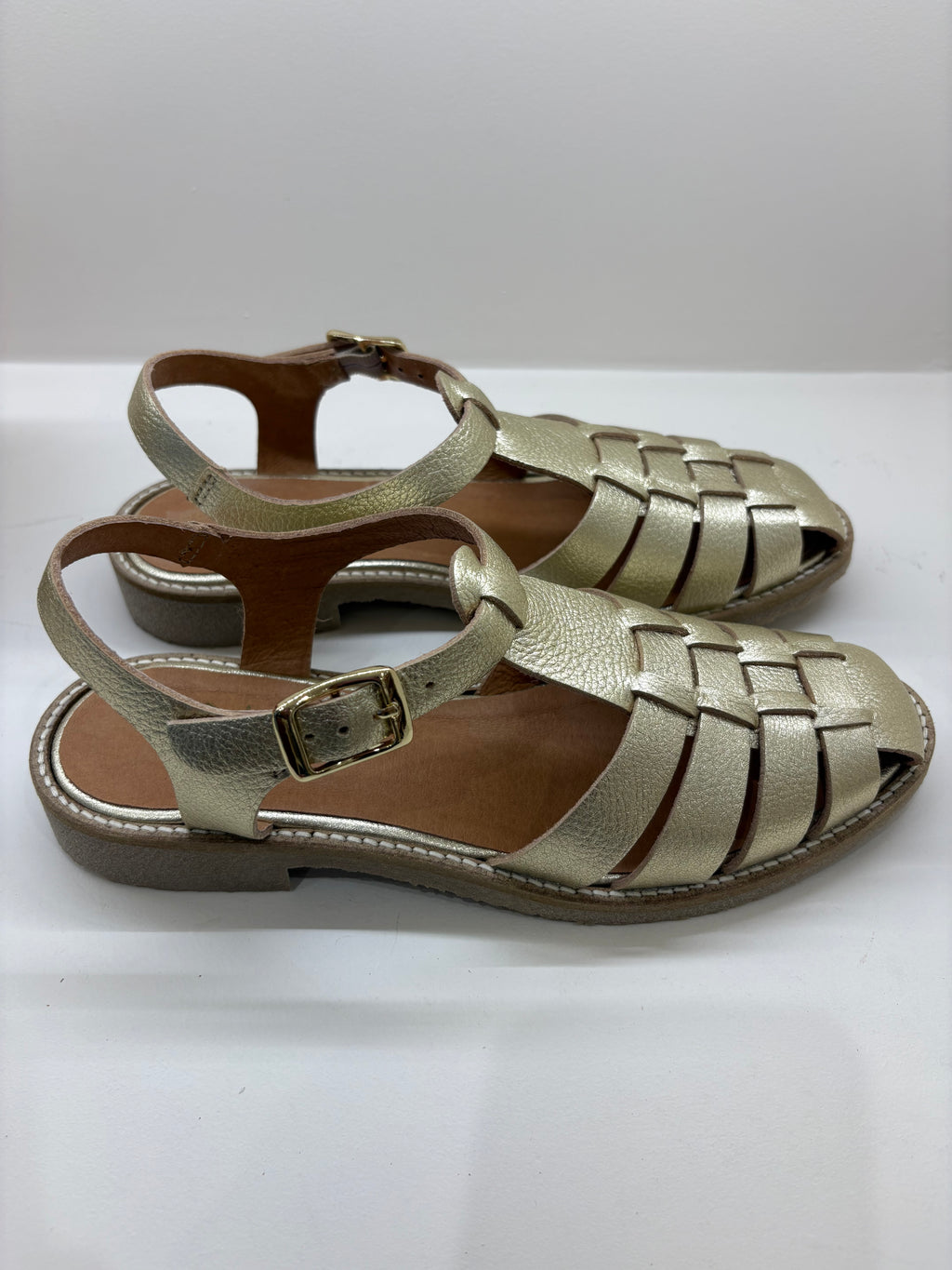 Sandales WEDO Méduse Doré