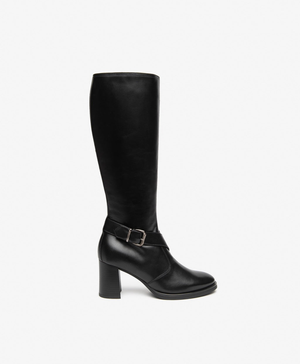 Bottes NERO GIARDINI cuir noir