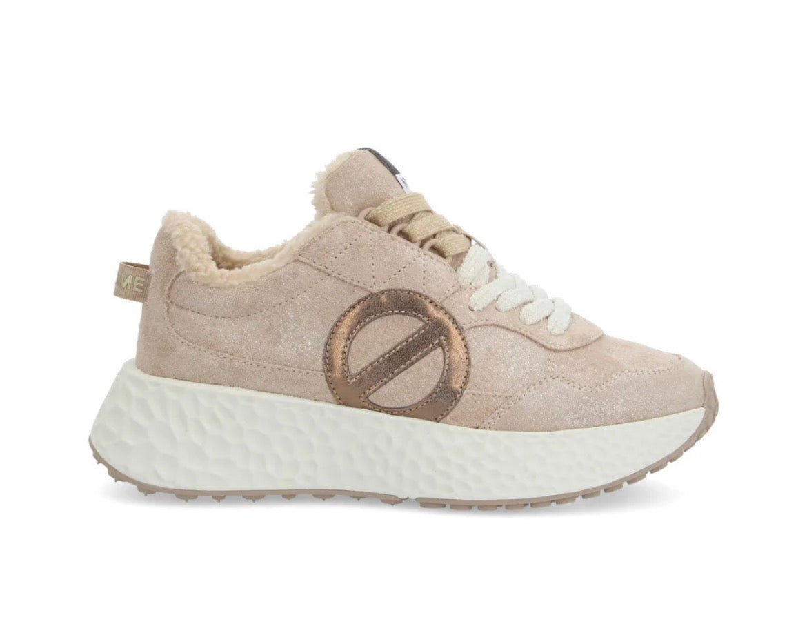 Baskets Carter Jogger MARRON FONCÉ ou BEIGE/BLANC CASSÉ - No name