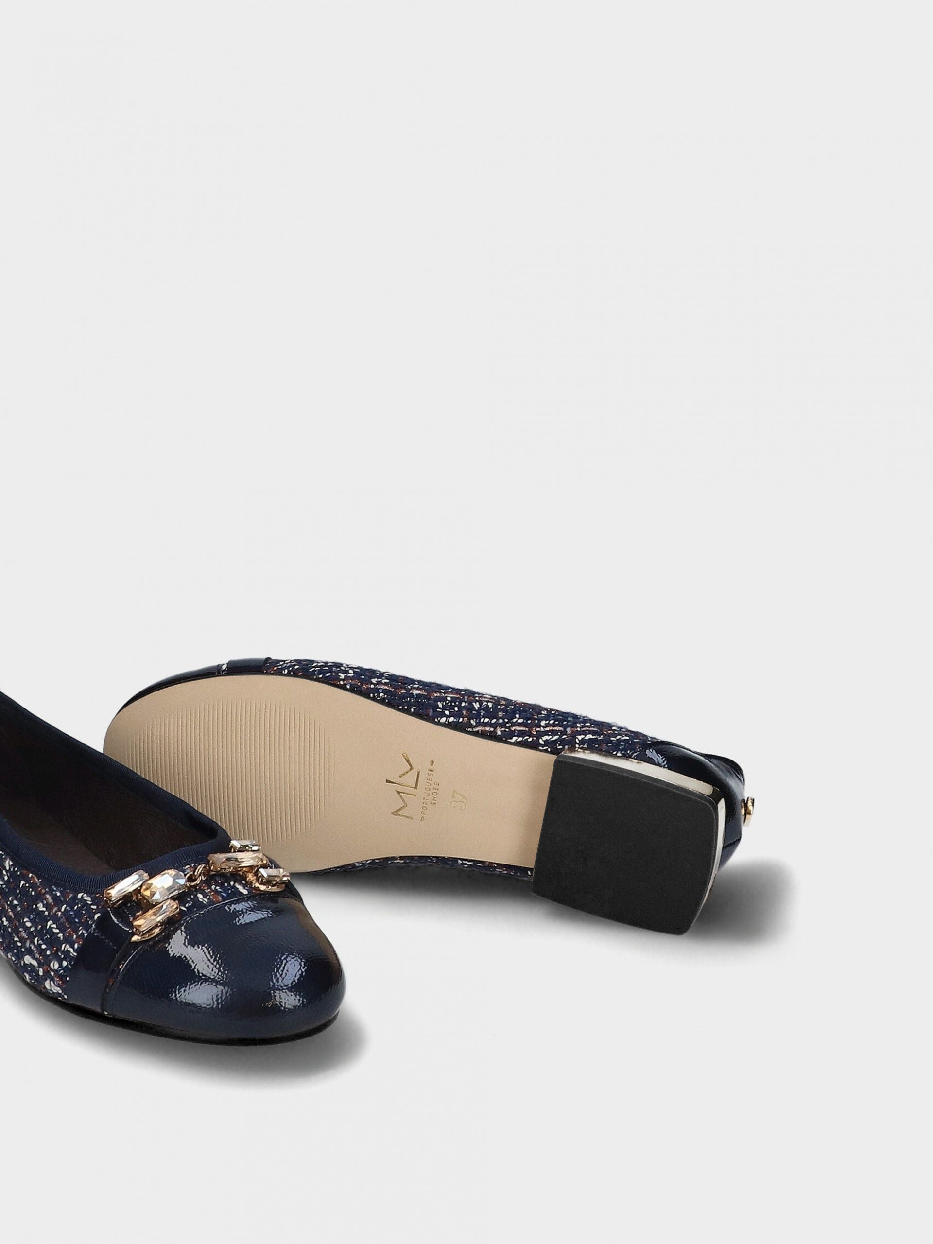 Ballerines MLV Bleues Rute 16