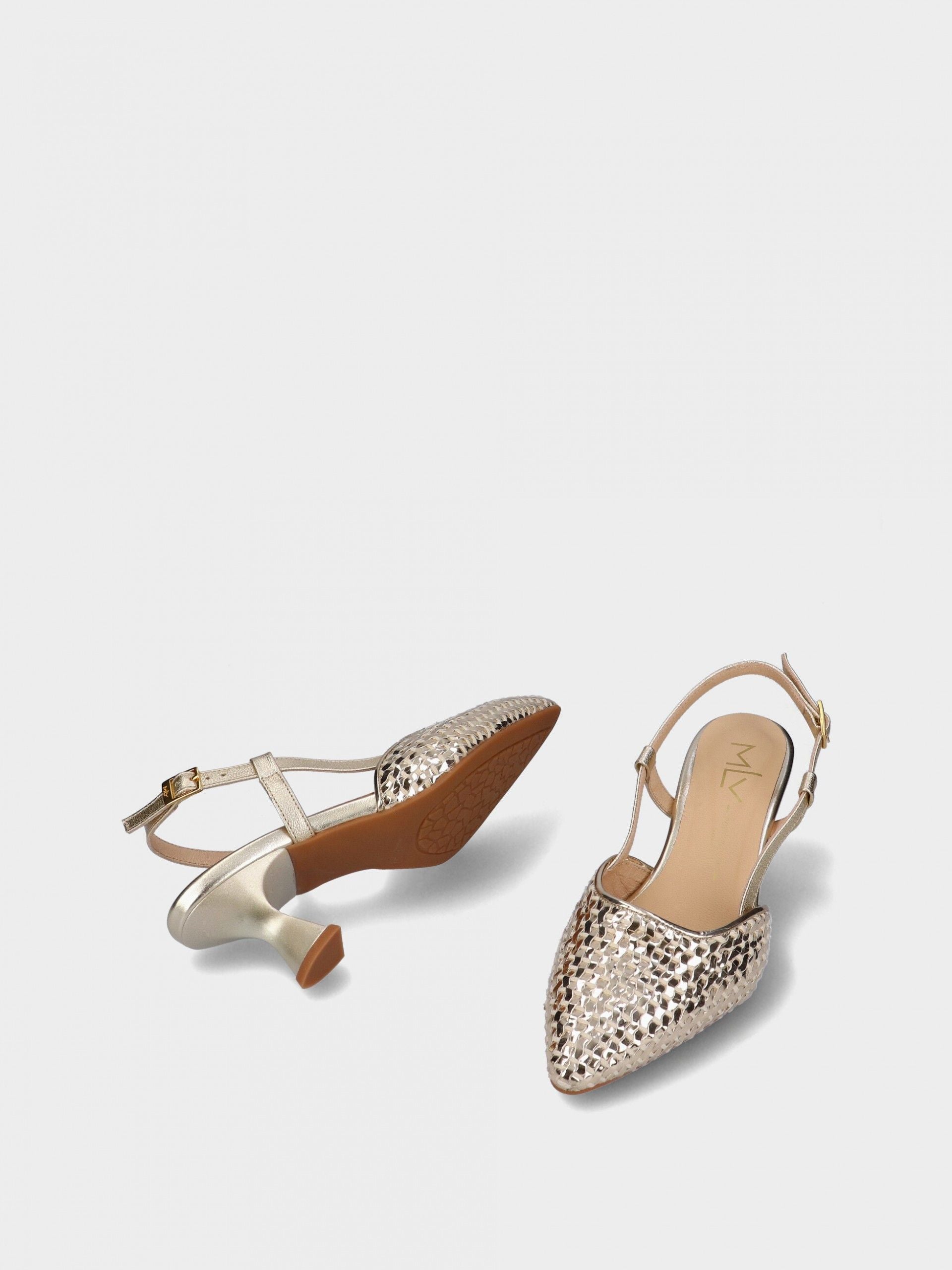 Chaussures Dorée MLV Talon Moyen Lucy 02