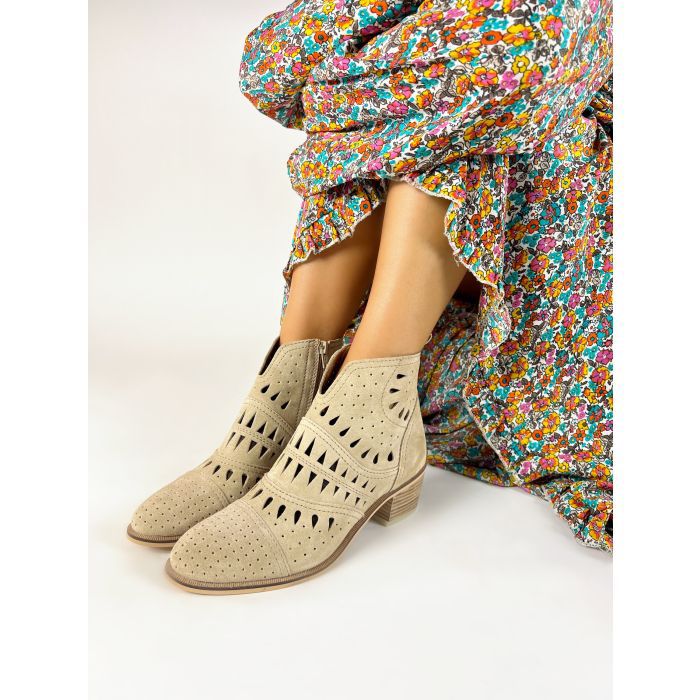 Boots ALPE Beige 5433