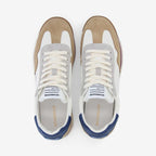Basket SCHMOOVE Camden NYLON/SUEDE/NAP • BLANC CASSÉ/CAMEL/BLEU MARINE