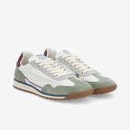 Basket SCHMOOVE Camden NYLON/SUEDE/NAP • BLANC CASSÉ/VERT/BORDEAUX