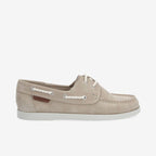 Chaussures bateau SCHMOOVE Shore boat - SUEDE • BEIGE