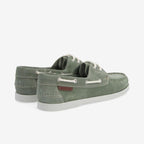 Chaussures bateau SCHMOOVE Shore boat - SUEDE • VERT