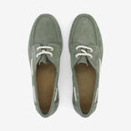 Chaussures bateau SCHMOOVE Shore boat - SUEDE • VERT