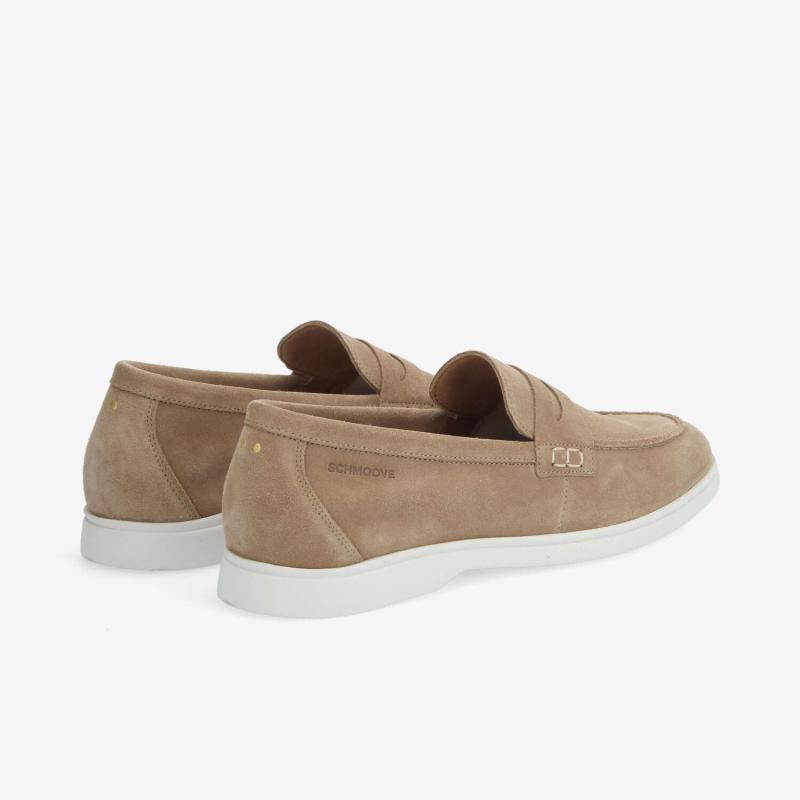 Mocassins bateau SCHMOOVE SUEDE • CAMEL