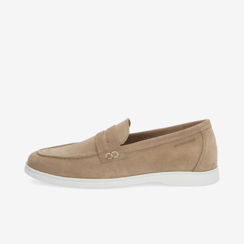Mocassins bateau SCHMOOVE SUEDE • CAMEL