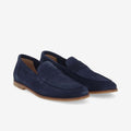 Mocassins SCHMOOVE - SUEDE LEATHER • BLEU MARINE
