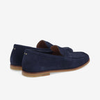 Mocassins SCHMOOVE - SUEDE LEATHER • BLEU MARINE