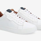Sneaker SCHMOOVE - NAPPA/SUEDE • BLANC/BLEU