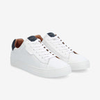 Sneaker SCHMOOVE - NAPPA/SUEDE • BLANC/BLEU