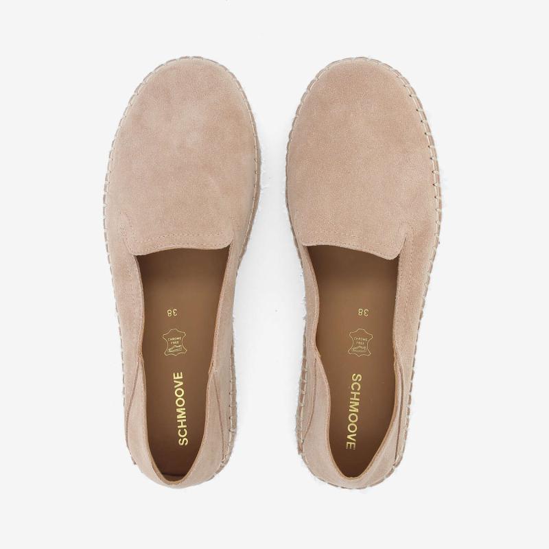 Espadrilles SCHMOOVE - SUEDE • BEIGE