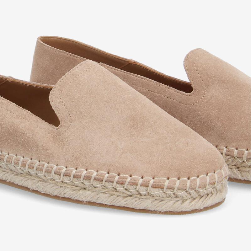 Espadrilles SCHMOOVE - SUEDE • BEIGE