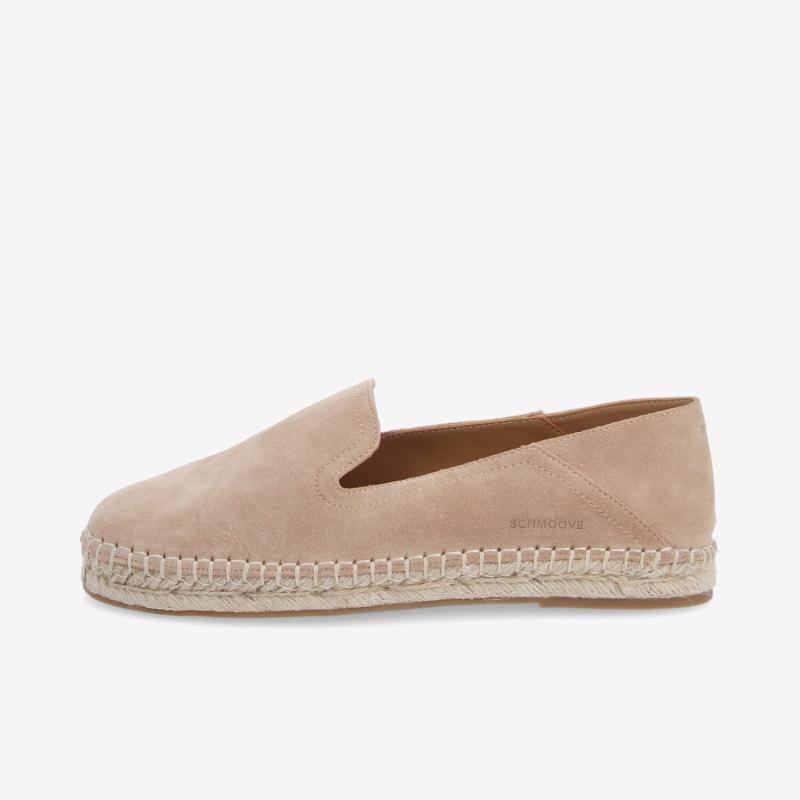 Espadrilles SCHMOOVE - SUEDE • BEIGE
