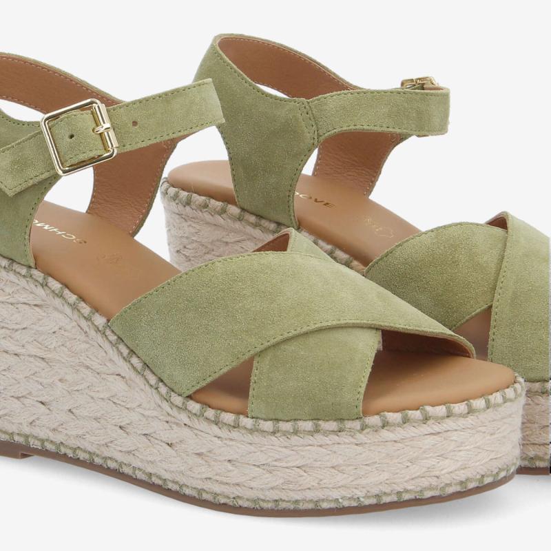Compensés SCHMOOVE - MINA
SUEDE • VERT