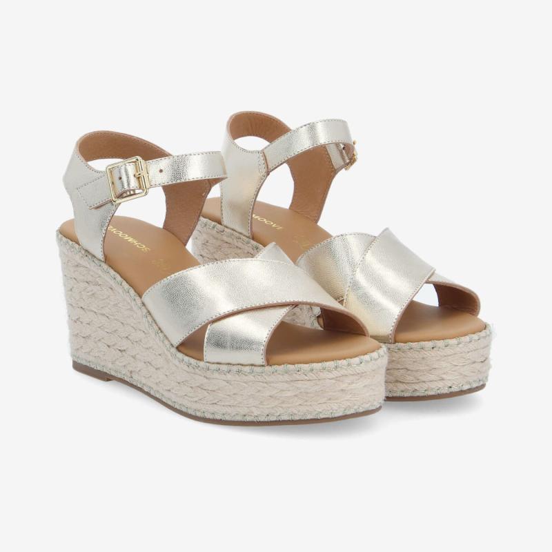 Compensés SCHMOOVE - MINA -
METAL LEATHER • OR