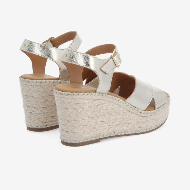 Compensés SCHMOOVE - MINA -
METAL LEATHER • OR
