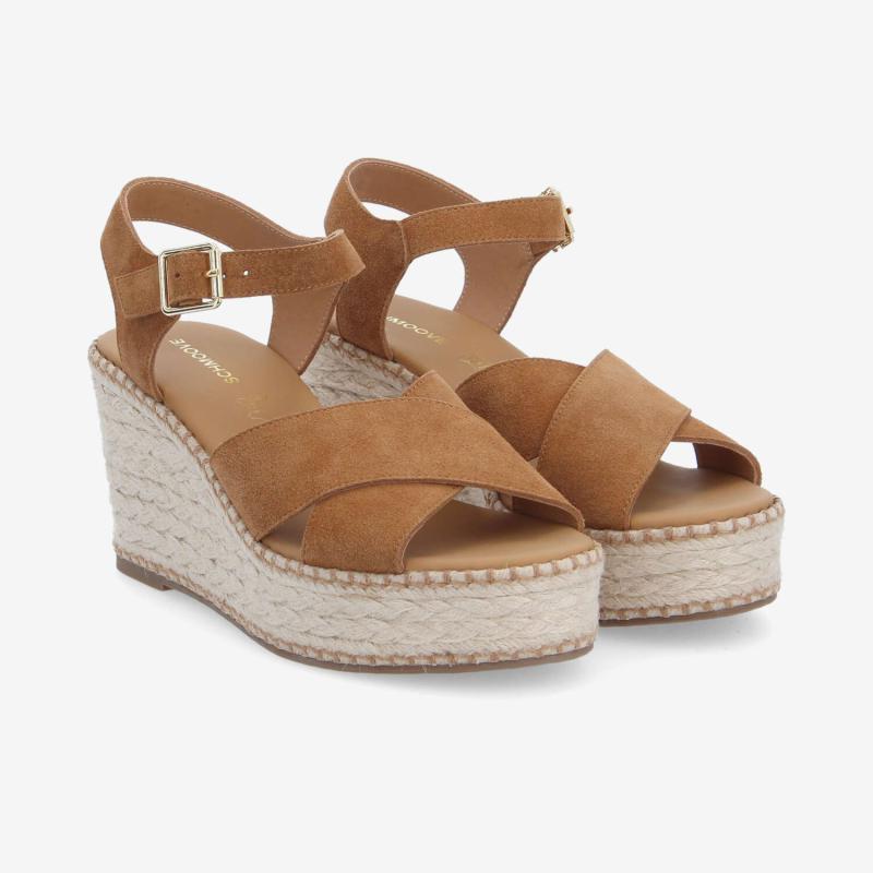Compensés SCHMOOVE - MINA
SUEDE • MARRON