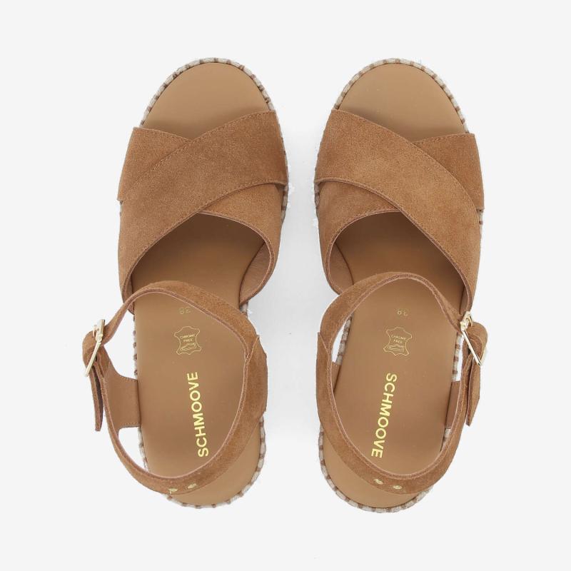Compensés SCHMOOVE - MINA
SUEDE • MARRON