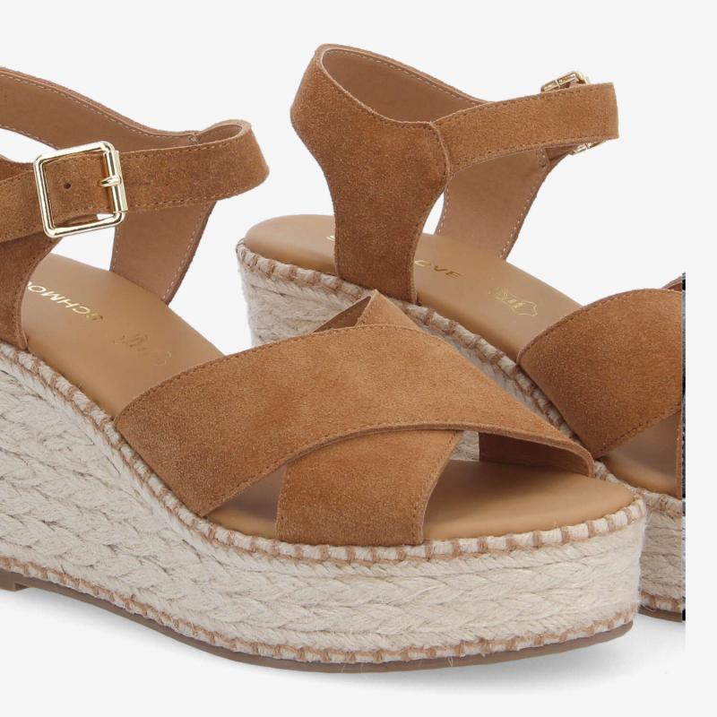 Compensés SCHMOOVE - MINA
SUEDE • MARRON