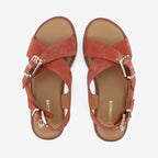 Sandales SCHMOOVE - SIGUI CROSS SANDAL W
SUEDE • TERACOTTA