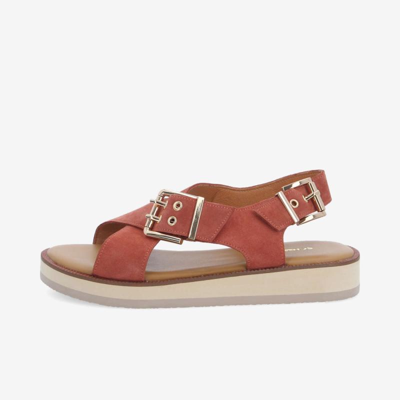 Sandales SCHMOOVE - SIGUI CROSS SANDAL W
SUEDE • TERACOTTA