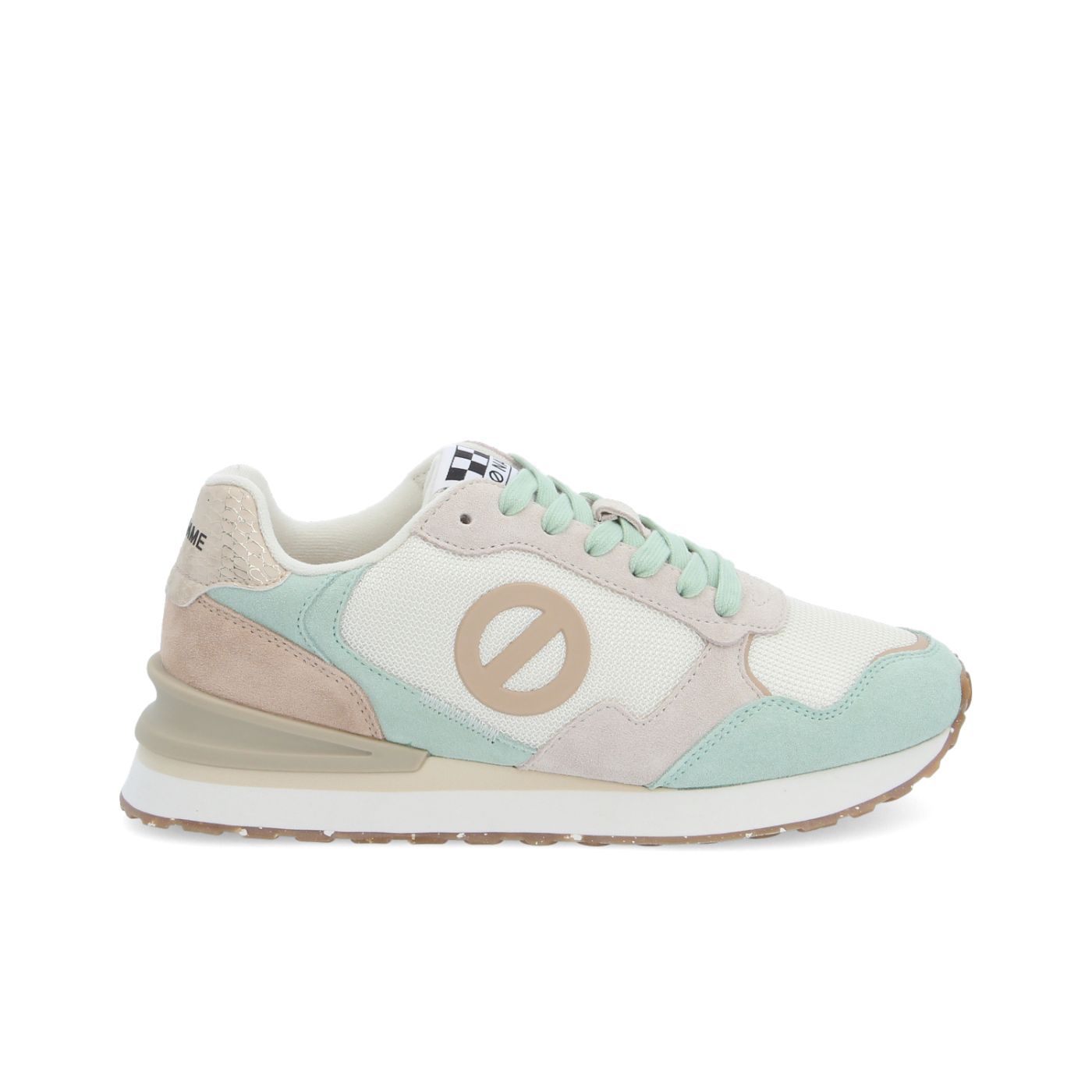 Basket NO NAME TOVA RUNNER W
BLANC CASSE/BEIGE/VERT
