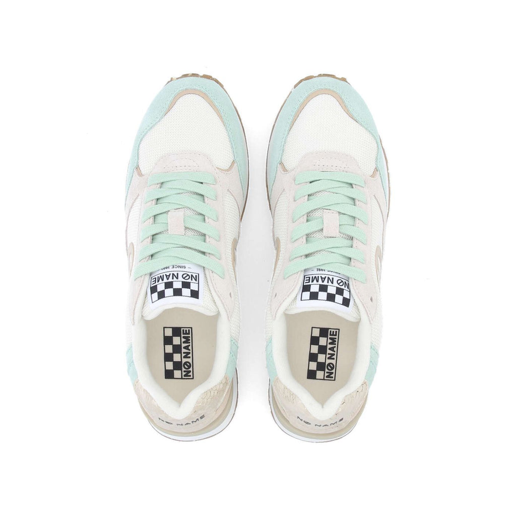 Basket NO NAME TOVA RUNNER W
BLANC CASSE/BEIGE/VERT