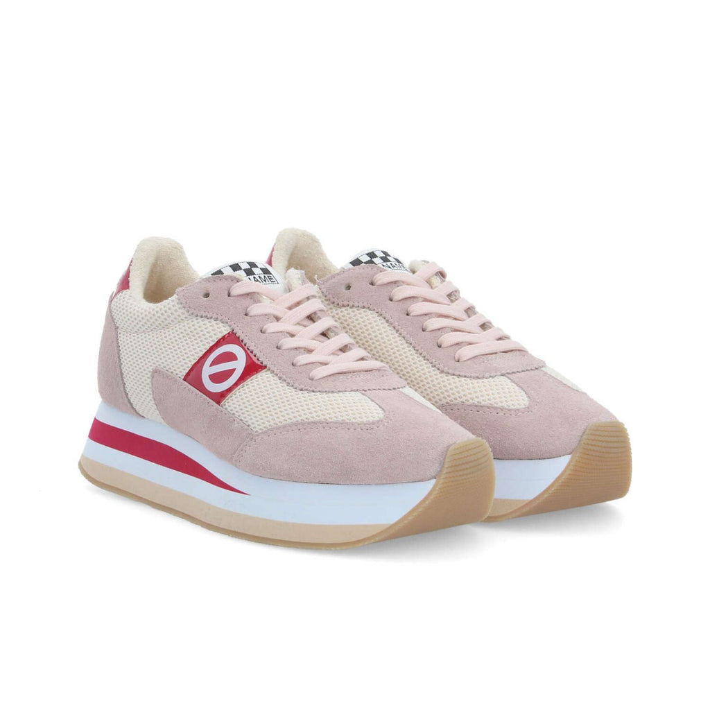 Basket NO NAME FLEX M JOGGER W
BLANC CASSE/ROSE/ROUGE