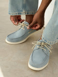 Chaussures bateau BOBBIES ISLAY
Bleu Froid