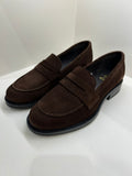Mocassins WE DO Penny Classiques en Daim Chocolat