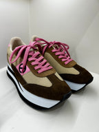 Flex M jogger cream nuts pink - NO NAME