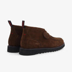 SCHMOOVE - Boots / Bottines en Suède Marron à Franges – Style Casual Chic & Caractère - RIPPLE CHUKKA M