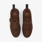 SCHMOOVE - Boots / Bottines en Suède Marron à Franges – Style Casual Chic & Caractère - RIPPLE CHUKKA M
